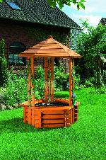 Promex Holz Zierbrunnen -Westerwald-